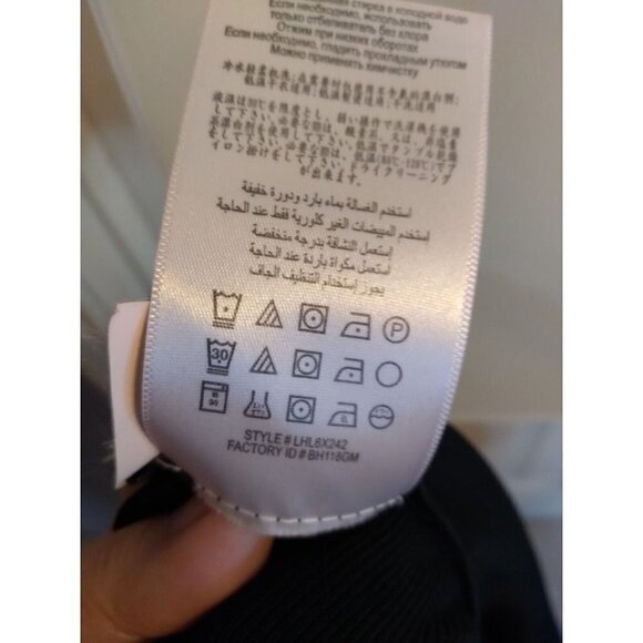 Bcbg Maxazria Dress Black Sleeveless Strapy Lined Back Sz L - Picture 10 of 11